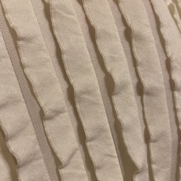 Max StudioY2K Mini Dress Black White Ruffles Bodycon Cocktail 90s Summer Wedding - Picture 8 of 8